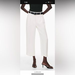 WILFRED EFFORTLESS CROPPED PANT